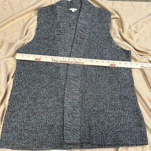 Talbots Sweater Vest Sleeveless cardigan style M
